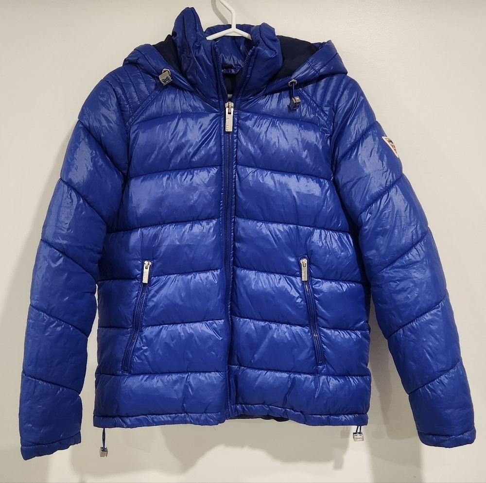 GUESS Puffer Blue Winter Coat ❄️